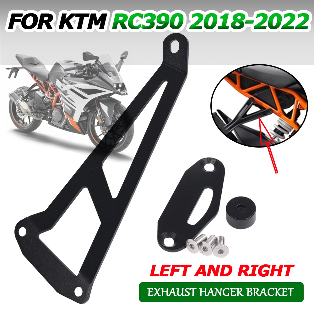 Xe Máy Ống Xả Móc Treo Giá Đỡ Giảm Thanh Ống Hỗ Trợ Rơi Bảo Vệ Giá Đỡ Cho KTM RC390 390RC RC 390 RC 
