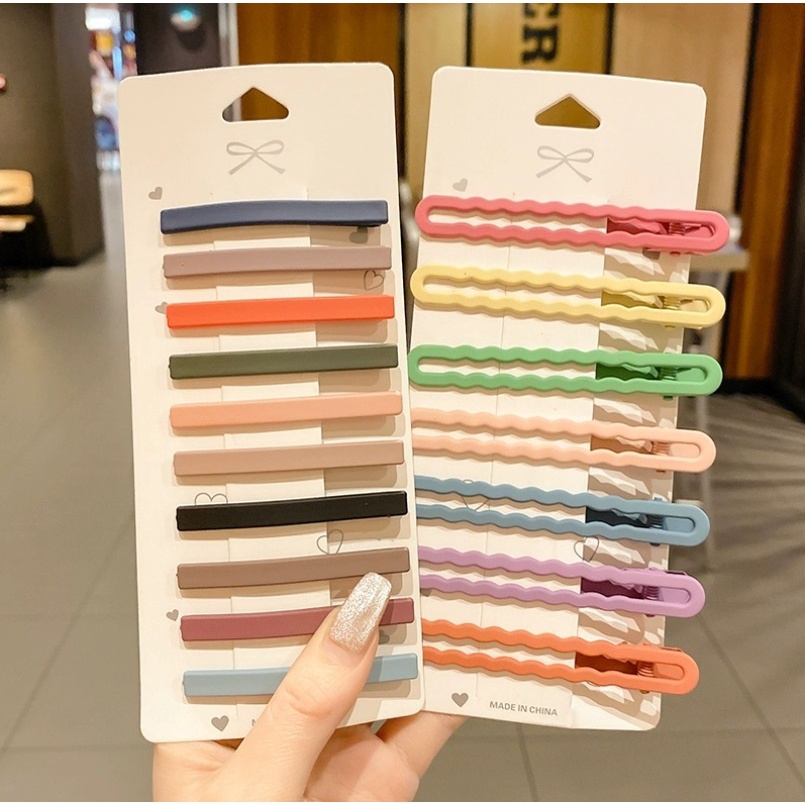 Kẹp Tóc Mái Nhỏ Đơn Giản Dễ Thương Phong Cách Mới Dành Cho Bạn Gái