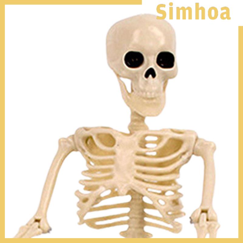 Bộ Xương Mini Có Khớp Cử Động Cho Kệ Sách Văn Phòng Haunted House