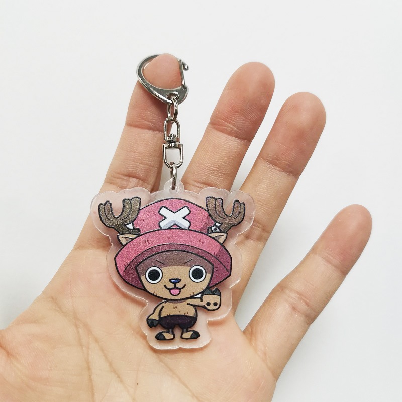 Móc Khóa Acrylic In Hình Nhân Vật Anime Minecraft Bằng Hợp Kim Kẽm Cho Nam Nữ