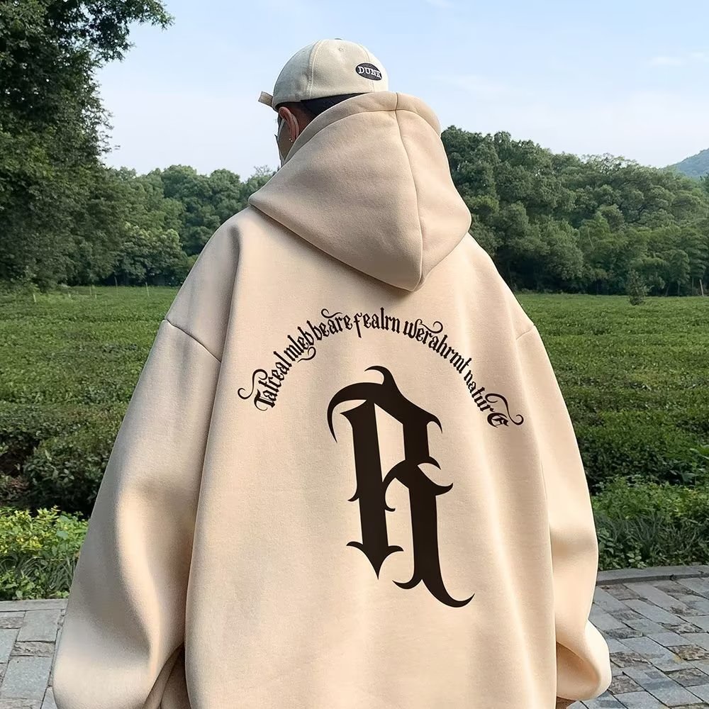 Áo Khoác Thể Thao Có Mũ Trùm Đầu Bằng Nhung Dày Dặn Phong Cách Hip Hop Đường Phố Cho Cặp Đôi Cỡ Lớn M-8XL