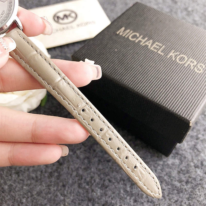 Đồng Hồ Quartz Nữ Dây Da MKS