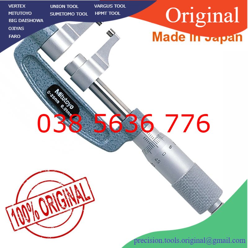 (BH) Panme cơ khí đo ngoài mỏ cặp Mitutoyo 143-101