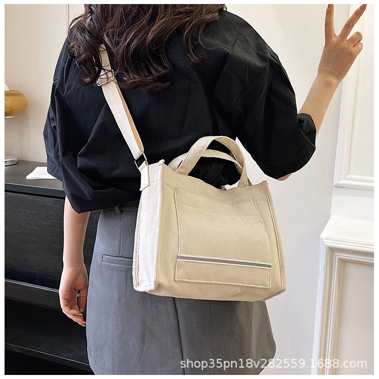 Túi Xách Đeo Vai Hình Vuông Cỡ Nhỏ Chất Nhung Phong Cách Nhật Bản Thời Trang Cho Nữ
