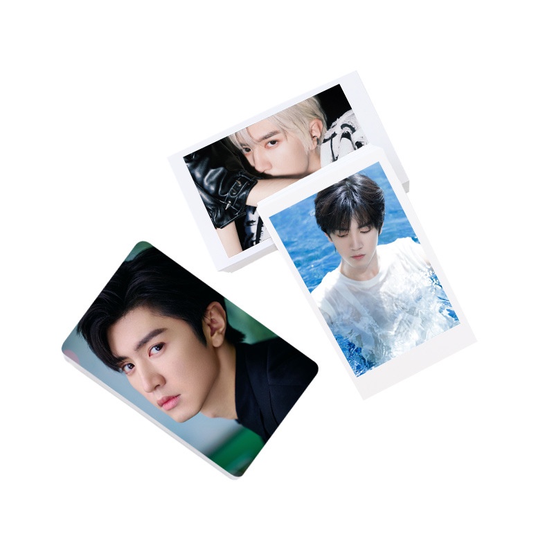 Set 20 Tấm Thẻ Ảnh lomo In Chữ Hidden Love Duan Jiaxu Chen Zheyuan Zhao Lusi Sang Zhi