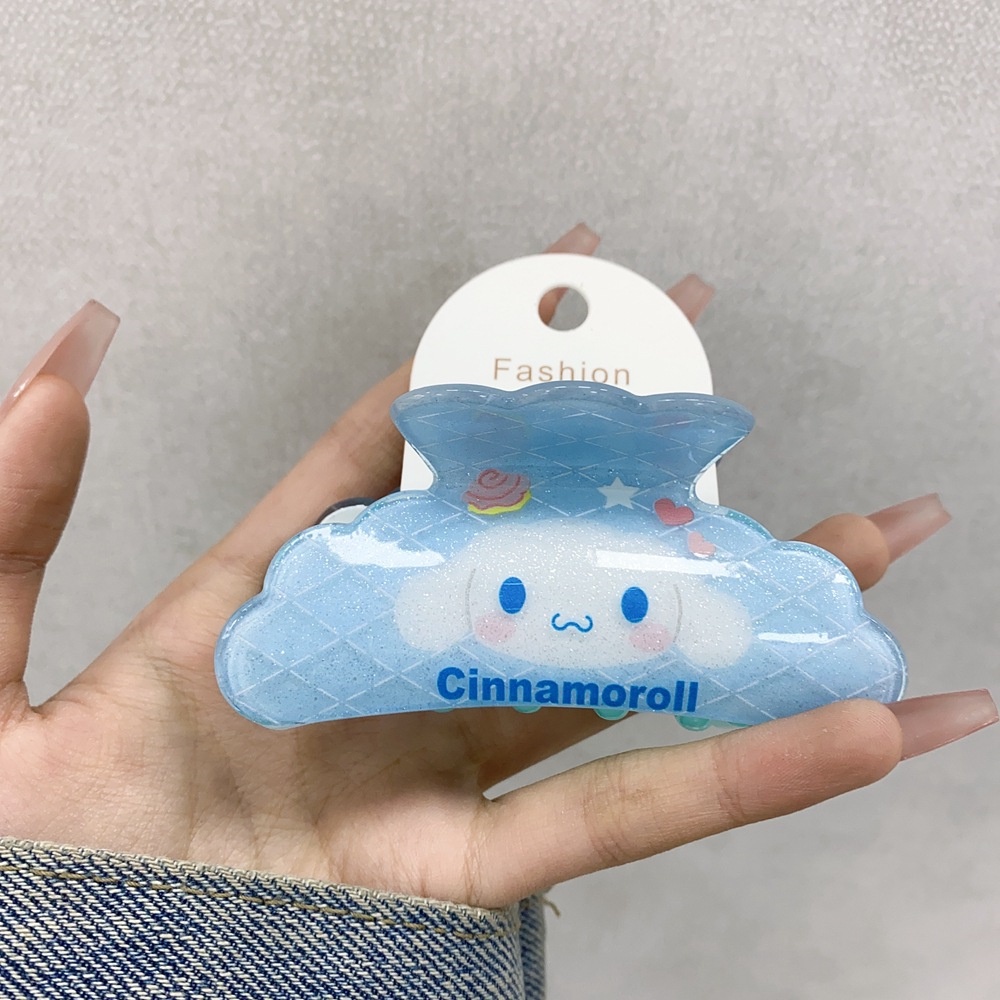 Kẹp Tóc Hoạt Hình Dòng Sanrio Của Nhật Bản Kurumi Dễ Thương Kẹp Tóc Lớn Lấy Trái Tim Bé Gái .