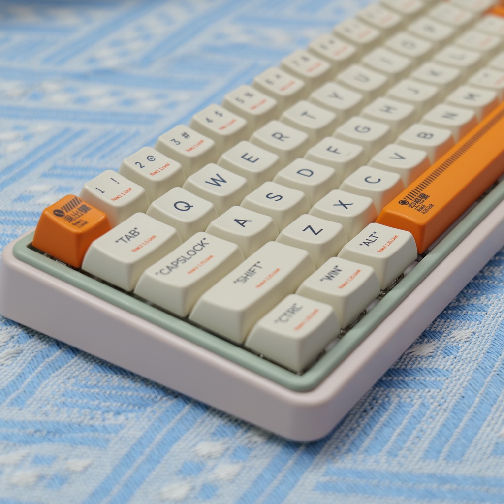 Retro Plastic Keycaps MDA Profile 7U Không Gian PBT Dye Sub Bàn Phím Cơ Keycap