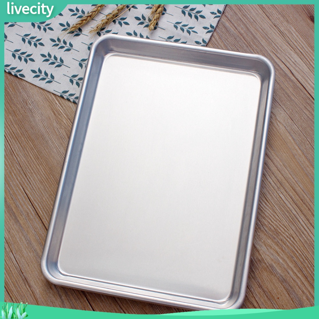 Khay nướng eco-friendly anti-deform aluminium baking cookie sheet for home