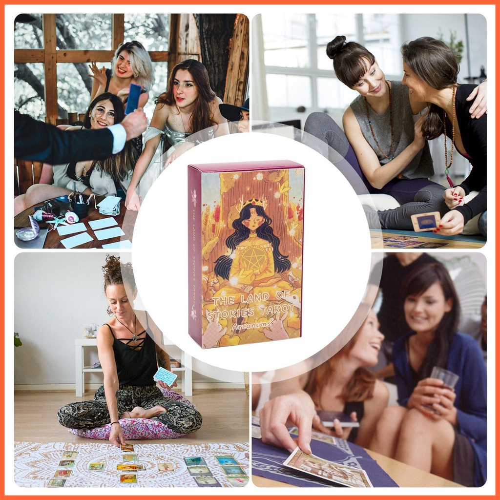 Bộ Bài Tarot Phiên Bản Tiếng Anh Dễ Thương