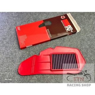 Lọc gió kn thép lưới đỏ cho vario 125/150 - click thái - ab 2013-2021