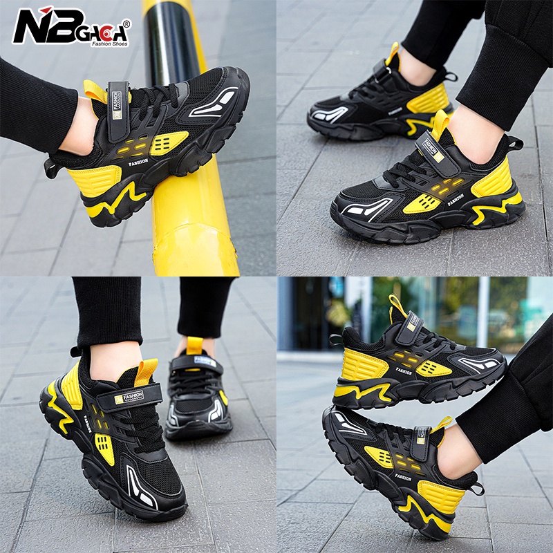 All seasons kids sneakers sport shoes for boys fashion running shoes da trẻ em lưới thoáng khí giày thường cô gái giày tennis