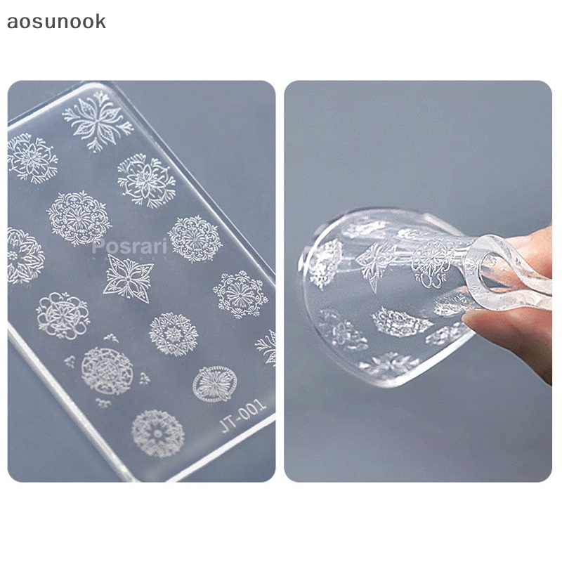 Aosunook 1pc relief sweater snowflake 3d acrylic khuôn ảnh khung ảnh silicone nail art nails diy nail art templates nails mold en