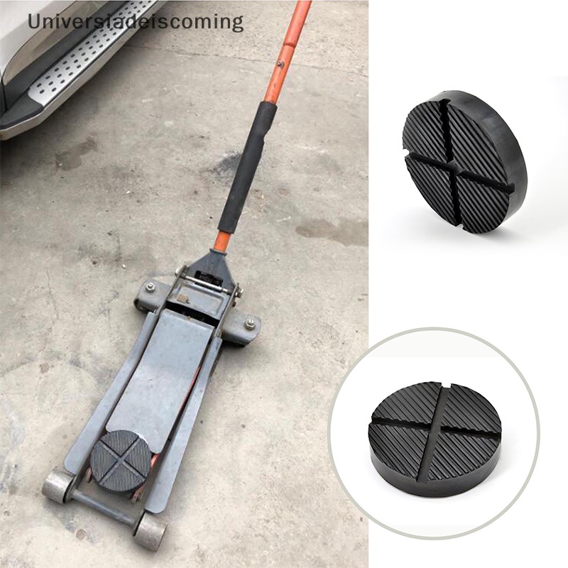 Universiadeiscoming ^^ car lift jack stand pads cao su đen slotted floor pad frame rail adapter * mới
