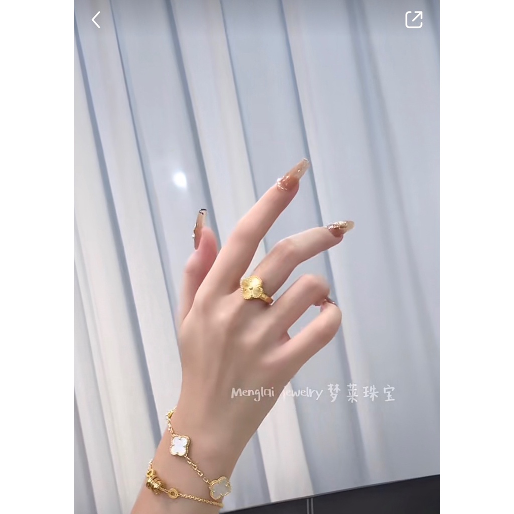 Louis vuitton Nhẫn lv Bạc 925 Phong Cách Hàn Quốc Đơn Giản Sáng Tạo Dành Cho Nữ