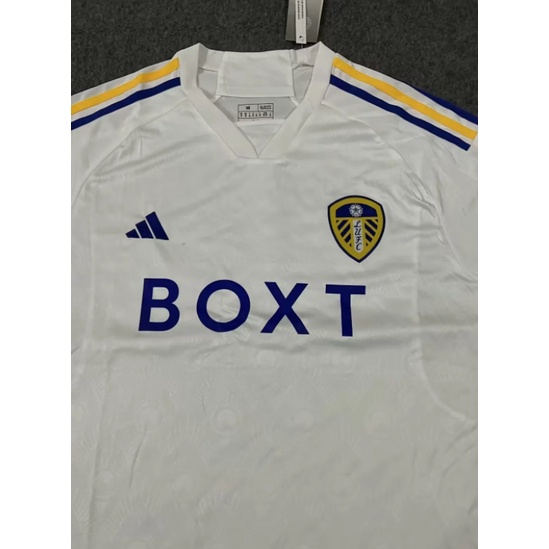 2023-24 leeds united home football jersey bóng đá áo thể thao áo đấu