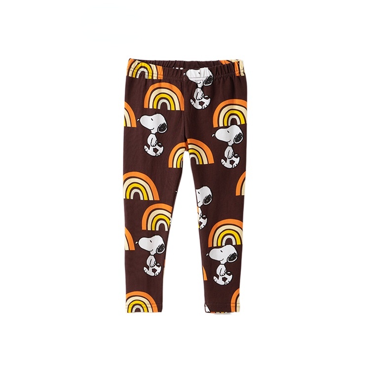 Quần Legging Cotton Dài Phong Cách Âu Mỹ Thời Trang Mới Cho Bé Gái