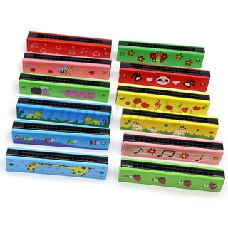 Kèn harmonica Gỗ / Kèn harmonica 16 Lỗ Cho Bé