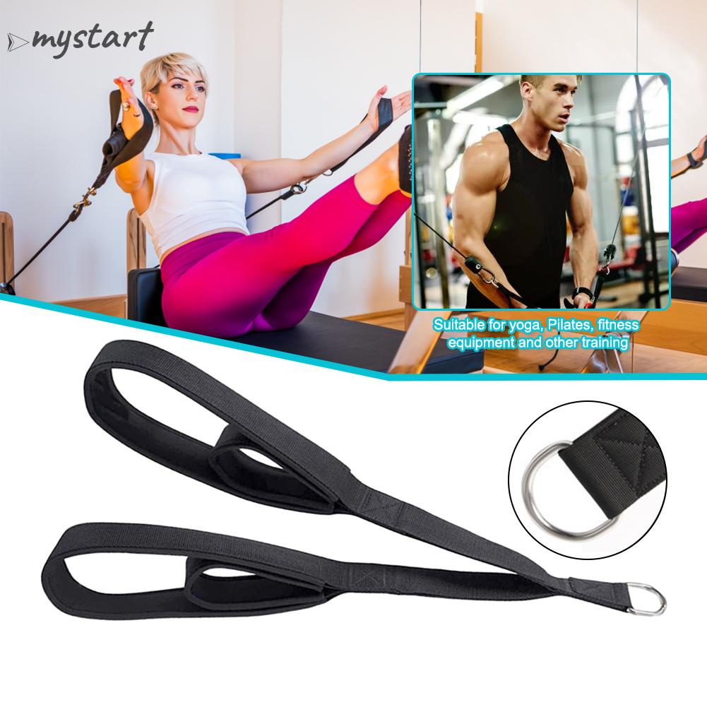 Long triceps strap anti-slip muscle training tricep pull down rope multi-purpose