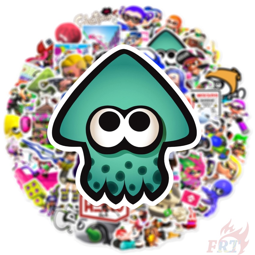 50pcs/m ❉ Splatoon loạt 02 dán ❉ Diy fashion doodle decals stickers