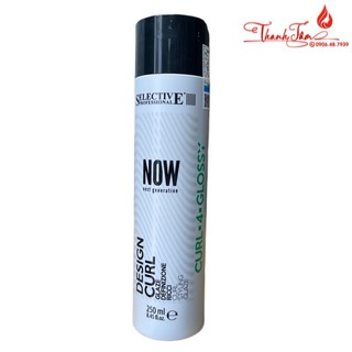 Gel tạo kiểu tóc xoăn Now Design Curl Selective 250ml