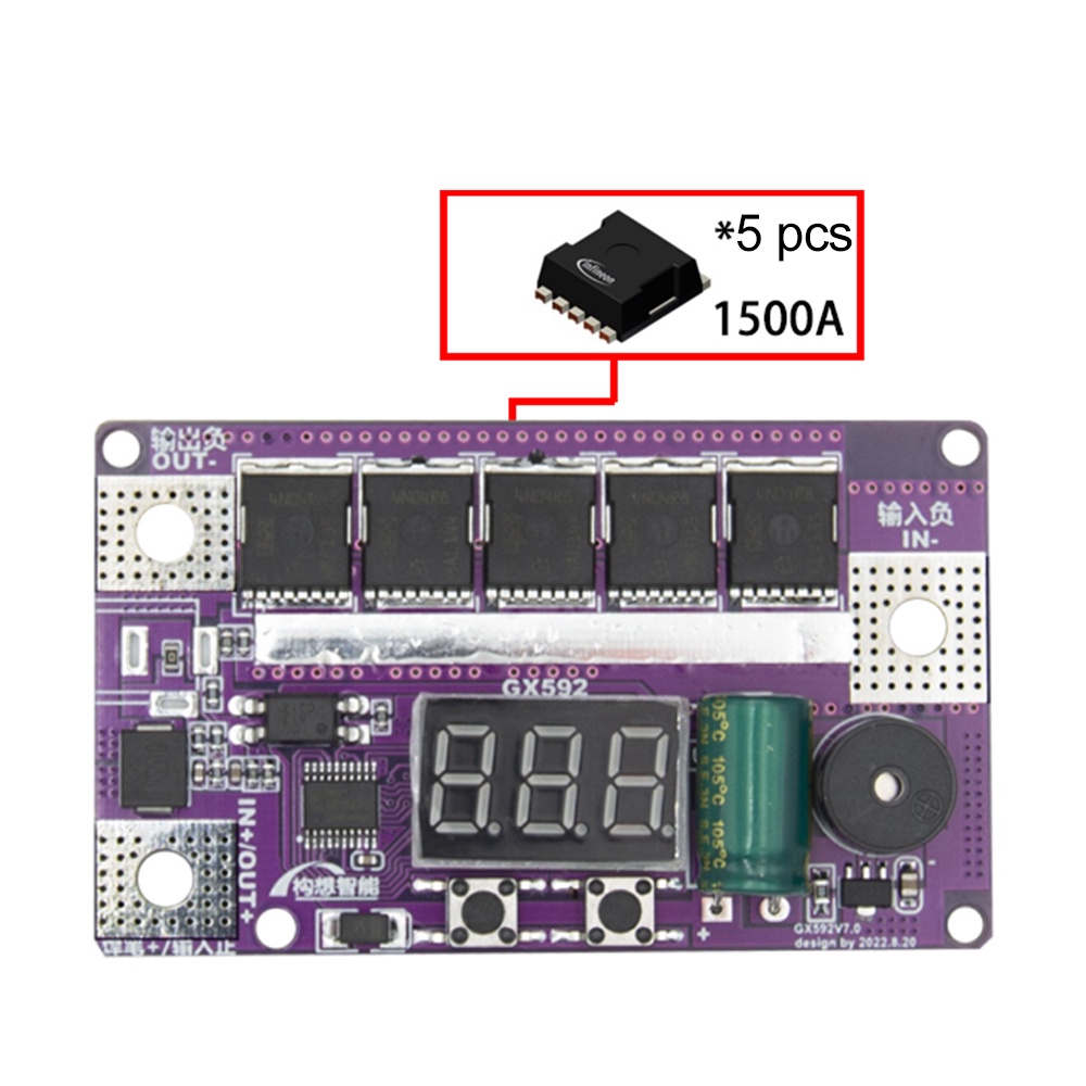 Voktta dc 12v diy máy hàn điểm di động bộ lưu trữ pin bảng mạch pcb thiết bị hàn máy hàn điểm cho 18650 26650