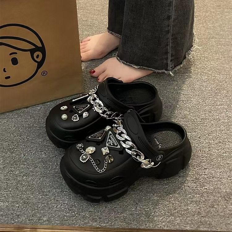 MOCHO  dép cross dép bánh mì nữ  dép sục nữ đáy dày 2023 NEW B21H0JM