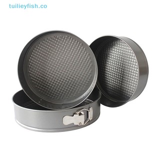 Tuilieyfish round springform pan non cheesecake mold with removable bottom baking mold bakeware spring form cake tin co