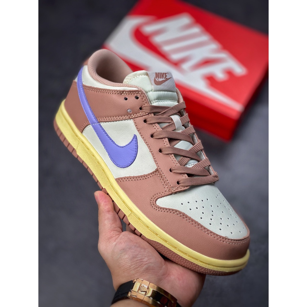 （Sản phẩm chính hãng）Giày thể thao nike SB Dunk Low Pink Oxford giày chạy bộ thoải thái thoáng khí