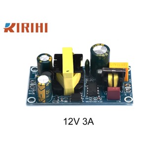 RIRIHI Bảng mạch nguồn chuyển mạch 12v 3a / 24v 1a 12w bảng cấp nguồn cách ly ac-dc với bảo vệ quá tải / ngắn mạch
