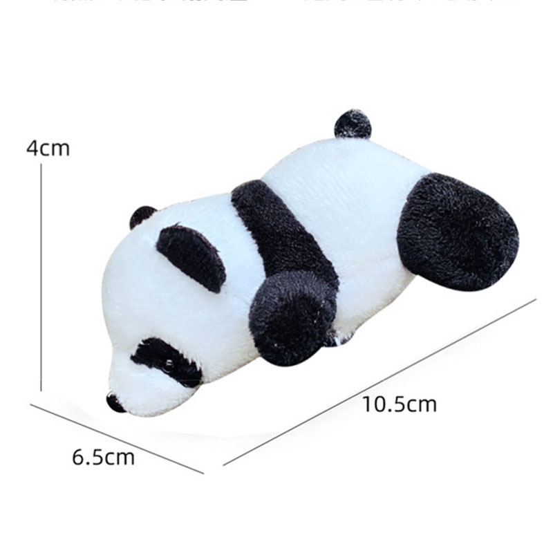 Nurgaz trang trí xe đạp dễ thương đường xe đạp leo núi tay lái búp bê trang trí xe máy panda dinosaur doll phụ kiện