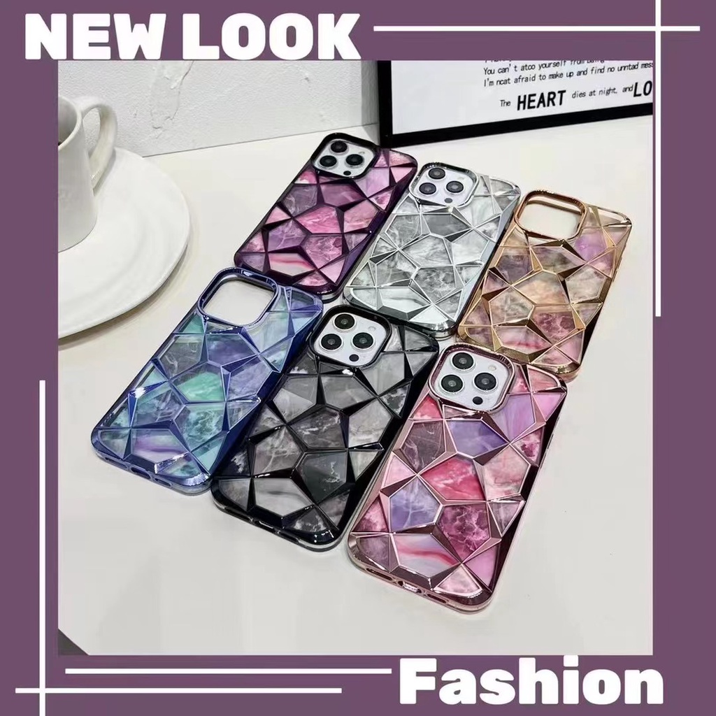 Màu vàng đầy màu sắc màu hồng xanh ins phong cách mạ điện kim cương nước hình khối cho iphone 11 pro max 11 pro max 11 pro max 11 tiktok phong cách phụ nữ phòng chống rơi