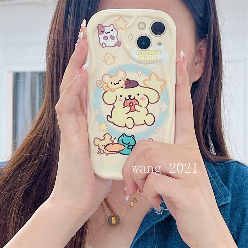 Vỏ điện thoại oppo reno10 pro + plus 5g reno10pro + reno8 t 8t reno8 z reno7 z 5g 4g 2023 phim hoạt hình dễ thương cinnamoroll vỏ bảo vệ ống kính anti-fall silicone mềm ốp lưng
