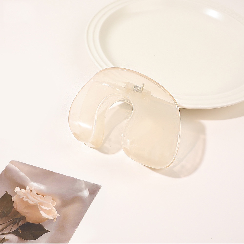 Kẹp tóc 9cm geometric u-shape big size fashion sweet all-match hair clips