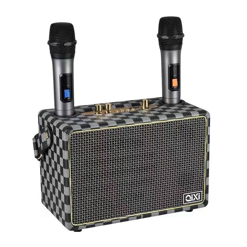 Loa Bluetooth SK-2036 , Có Sẵn 2 Micro Không Dây , Hát Karaoke Nghe Nhạc Bass Cực Đỉnh - Chuẩn qixi LC DESIGN
