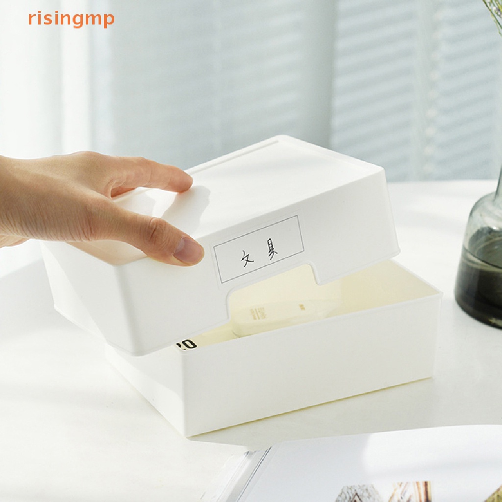 [risingmp] Hộp Đựng Đồ Nắp Lật Dạng Ngăn Kéo Nhỏ Gọn Thiết Kế Tiện Lợi