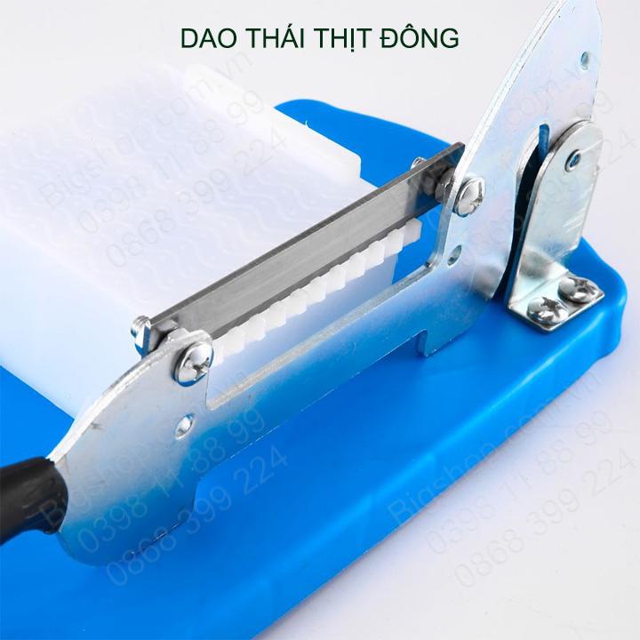 Dao thái lát thịt động lạnh, củ quả đa năng bằng tay NG02, đế nhựa ABS
