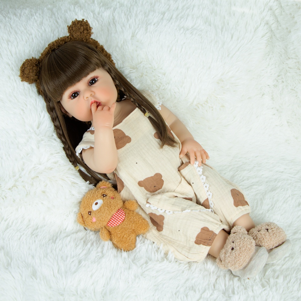 Đồ Chơi Búp Bê Barbie 3D Bằng Silicon Mềm 73.3cm 55cm