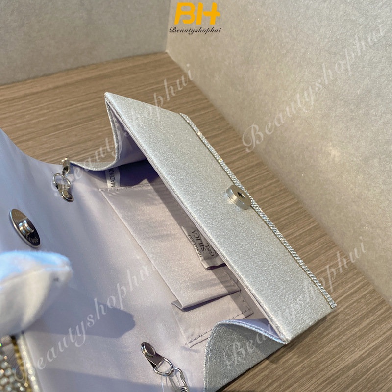 Túi Đeo Chéo Đính Kim Cương Lấp Lánh Kiểu Pháp Mới 2023