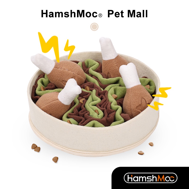 HamshMoc Đồ Chơi Lắp Ráp Tô Đựng Thức Ăn Mềm Giúp Giảm Căng Thẳng