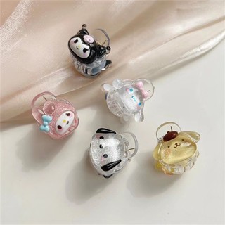 SANRIO Kẹp Tóc Mini Hình Cá Mập Dễ Thương Cho Nữ
