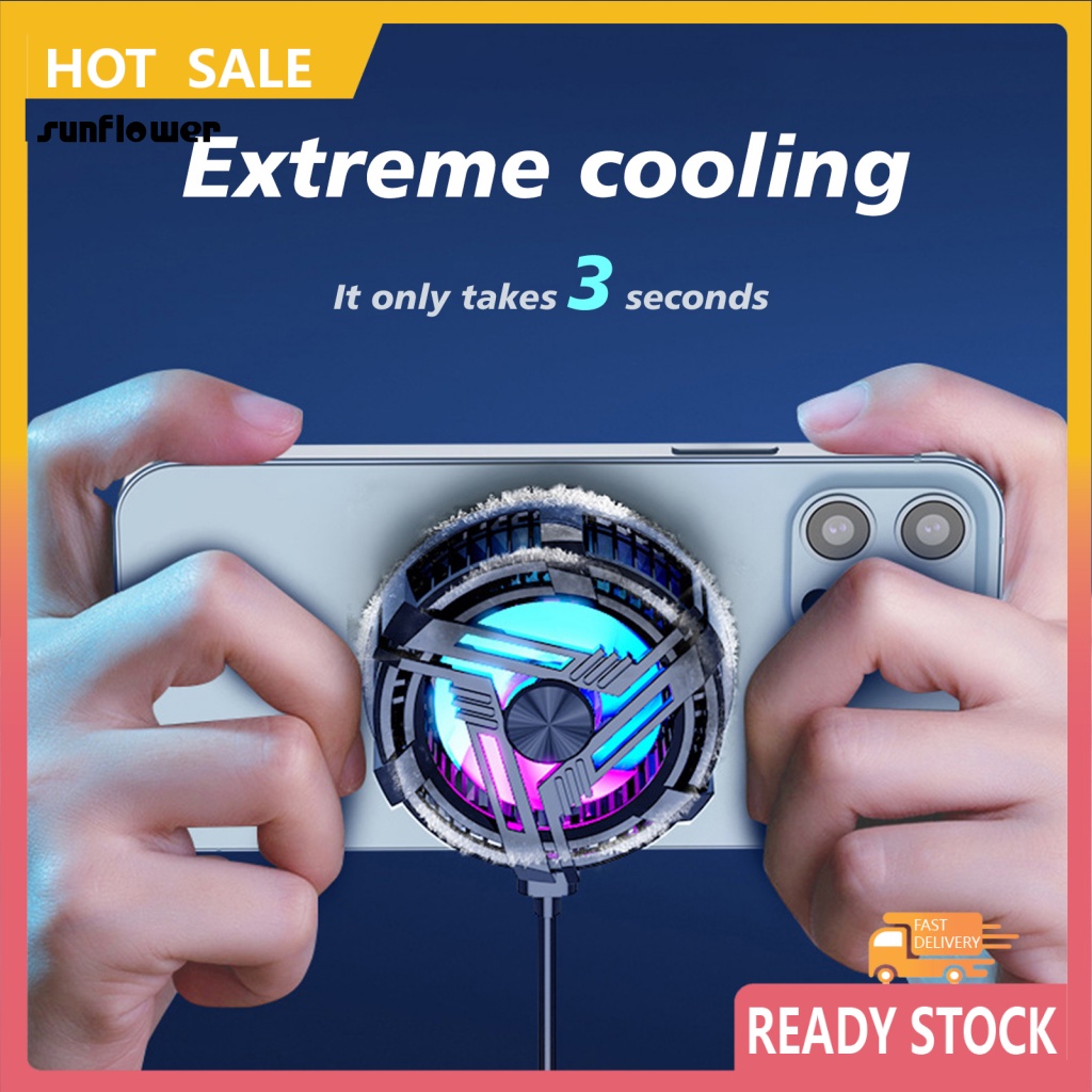 1 Set Quạt Tản Nhiệt Chống Ồn Cho Điện Thoại