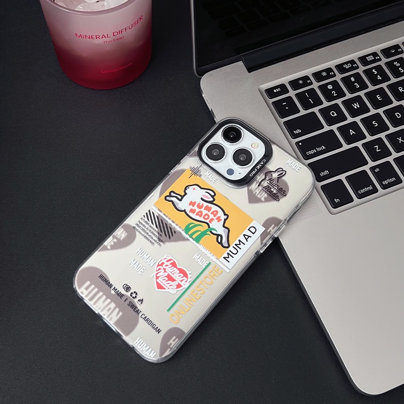 Ốp Điện Thoại Tpu Dẻo Trong Suốt Họa Tiết Hoạt Hình Độc Đáo Chống Rơi Cho iphone 14 13 Pro Max 12 11