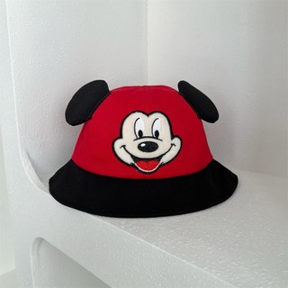 Mũ chuột micky đen đỏ cho bé mu09