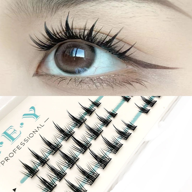 Lông Mi Giả 10 Hàng Dày Dặn Tự Nhiên Hóa Trang Mắt Quỷ
