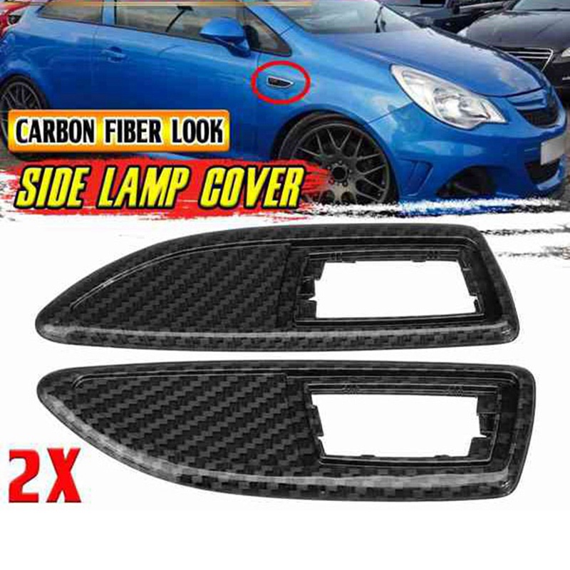 Vỏ Bọc Đèn Sợi Carbon Cho Vauxhall Corsa D / VXR Astra H / J Zaf B Insignia Corsa E