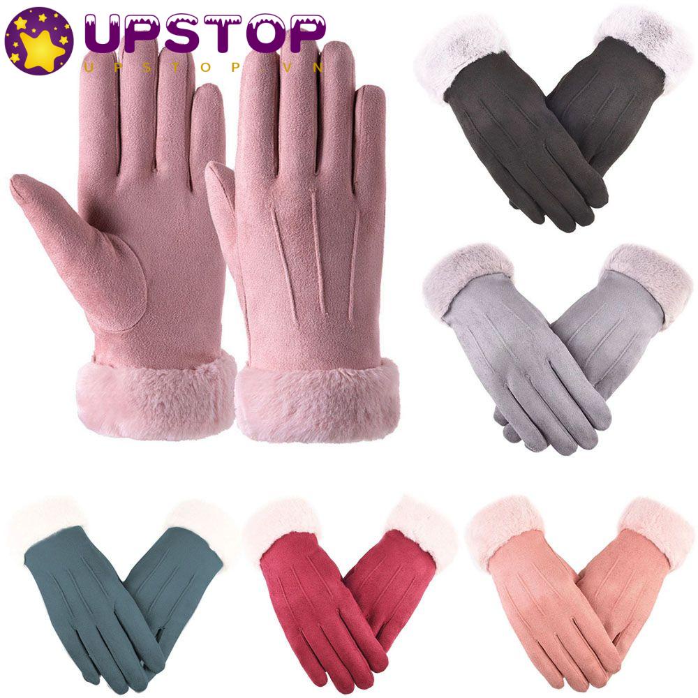 Găng Tay Lông Nhung Thời Trang Dành Cho Nữ