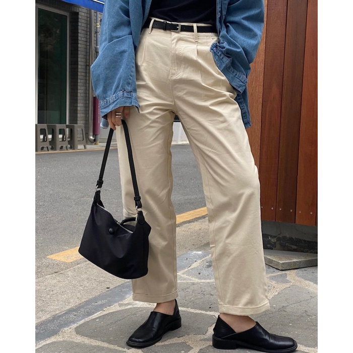 Túi Xách Đeo Vai / Kẹp Nách Chất Liệu Nylon Phong Cách Thời Trang Hàn Quốc Cho Nữ