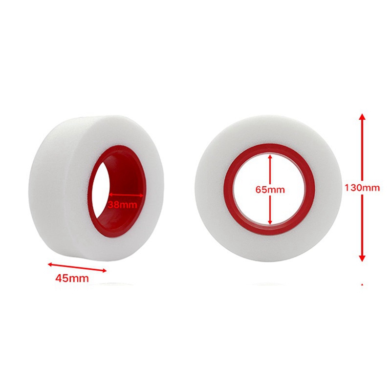 Set 2 Bánh Xe 130mm 2.2Inch Chuyên Dụng Cho Xe Điều Khiển Axial SCX10 Traxxas TRX4