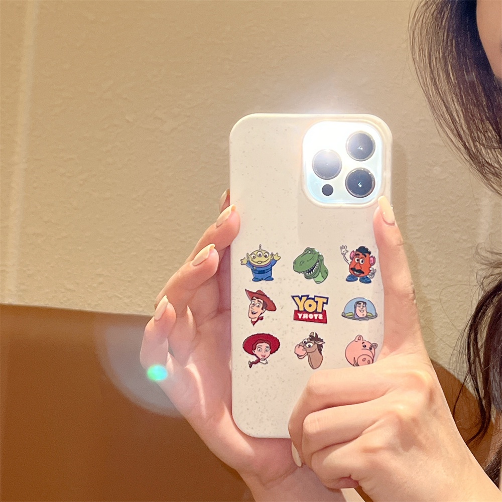 Ốp Điện Thoại TPU Dẻo Họa Tiết Hoạt Hình Toy Story Dễ Thương Chống Sốc Chống Rơi Cho iPhone 14 Pro Max 13 12 11