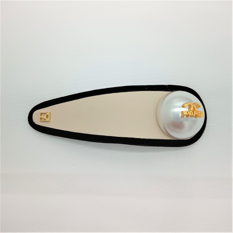 Kẹp Tóc Cỡ Lớn Bằng Da Cừu Cao Cấp Thời Trang Cho Nữ